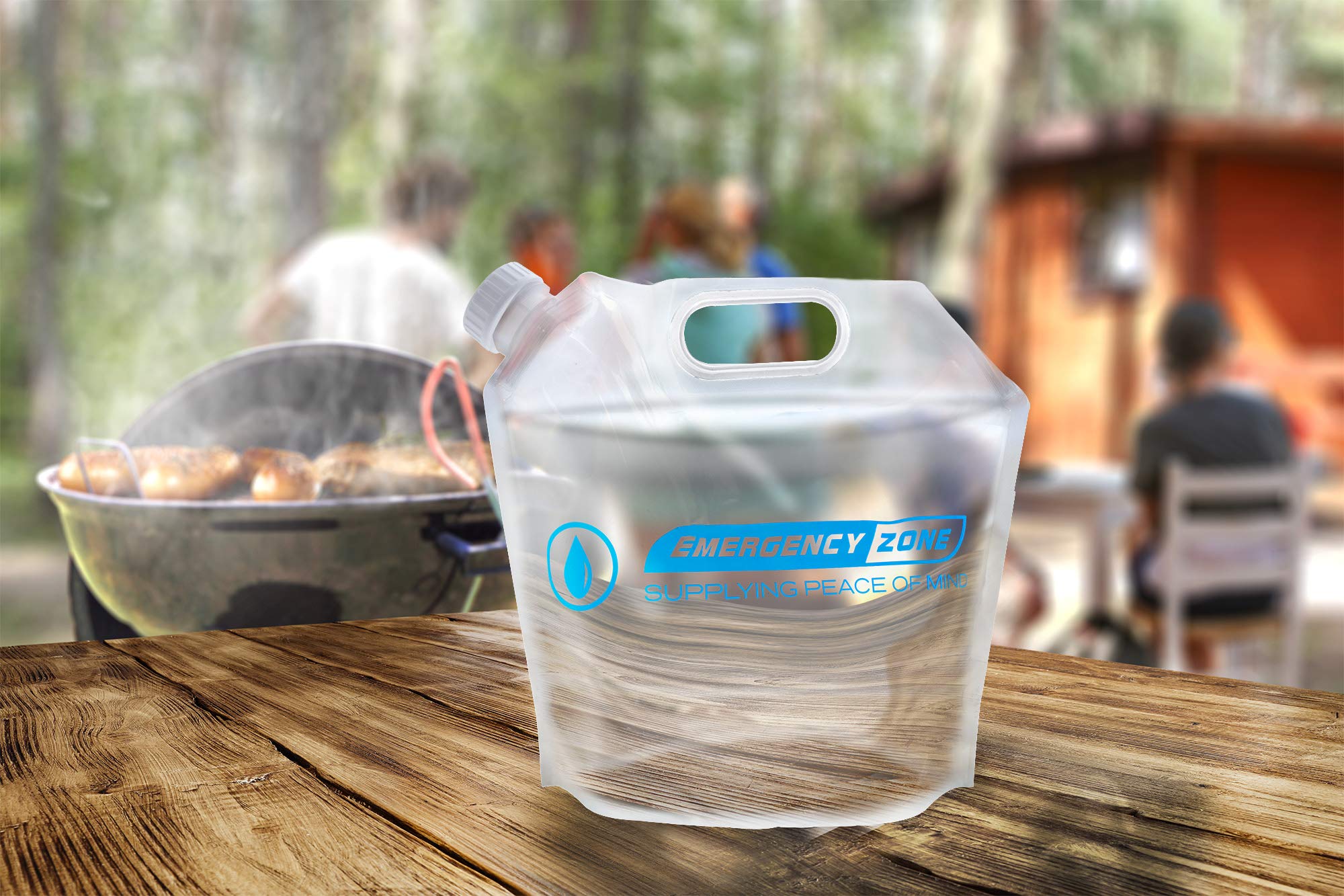Emergency Zone 4L pouch ideal for emergency kits and compact spaces.