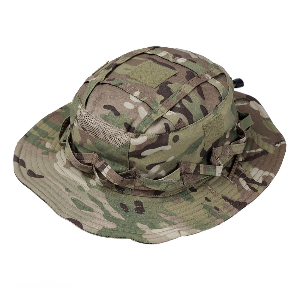 EmersonGear 9768 mil camo texture top view for rugged outdoor look.