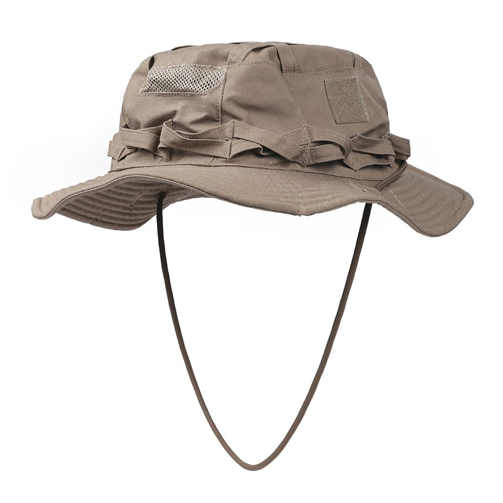 EMERSONGEAR 9768 breathable boonie hat in mil camo for outdoor comfort.