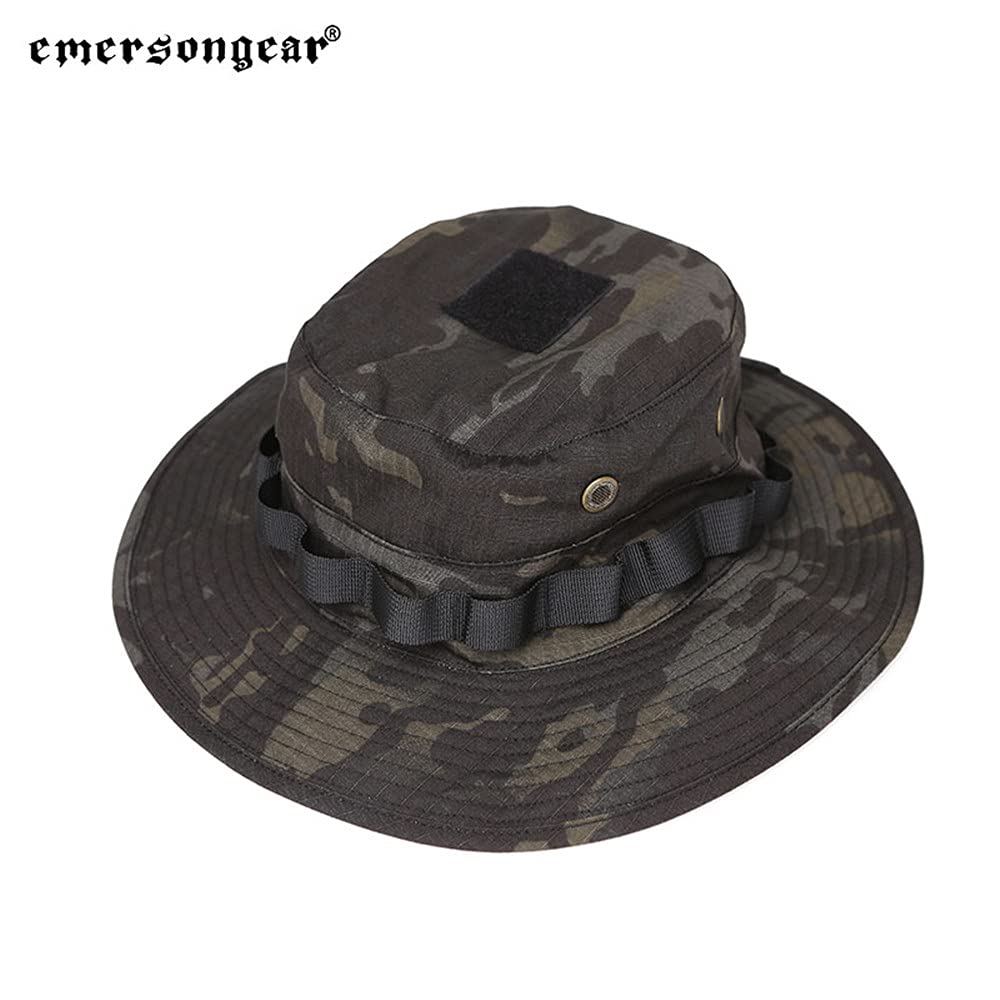 EMERSONGEAR boonie hat breathable ripstop fabric texture in detail