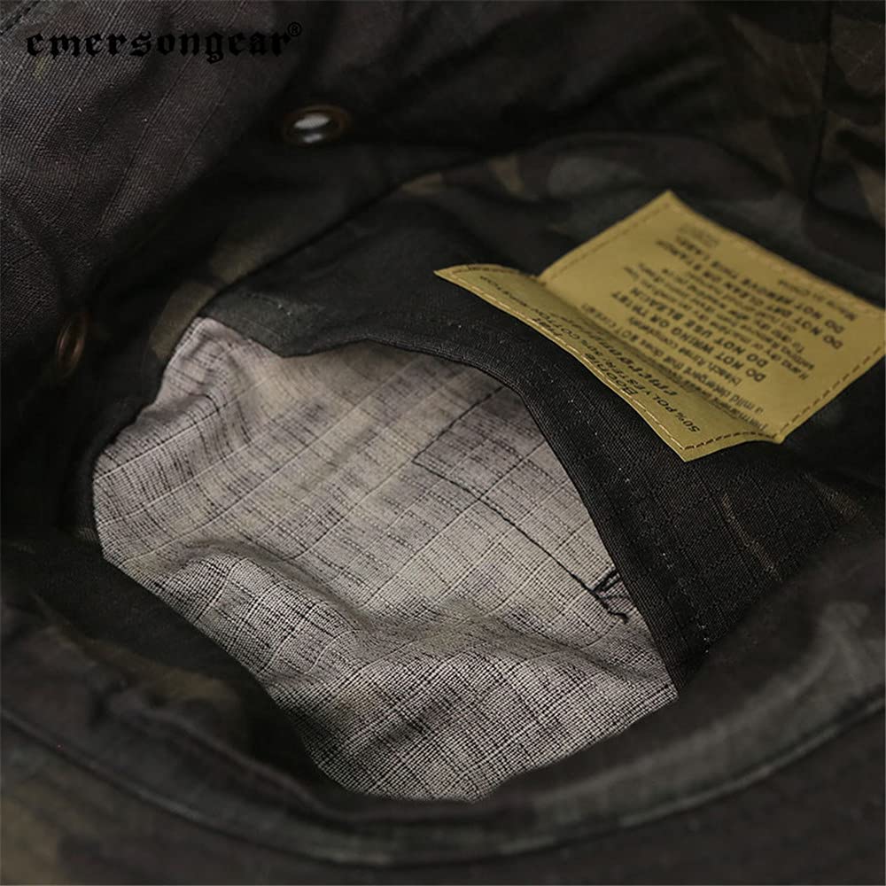 EMERSONGEAR boonie hat hunting and fishing ready side view promotes comfort