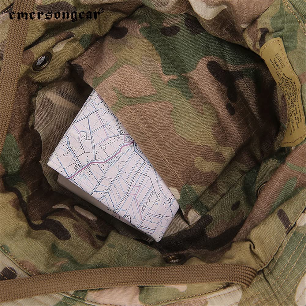 EMERSONGEAR boonie hat material: polyester-cotton blend for comfort and durability