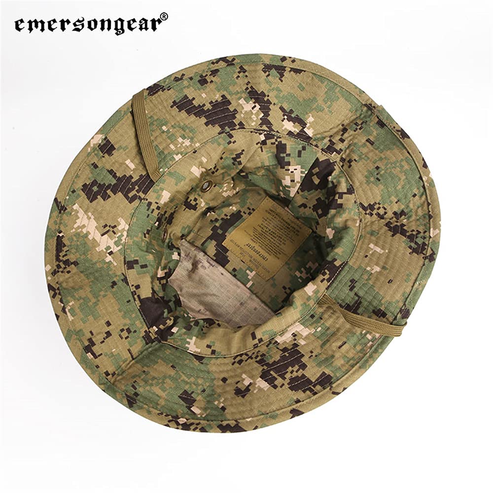 EMERSONGEAR boonie hat for men with camouflage ideal for hunting and fishing outdoor use.