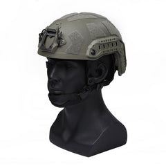 Emersongear Fast SF helmet adjustment knob demonstrates quick secure fit in dynamic moments.