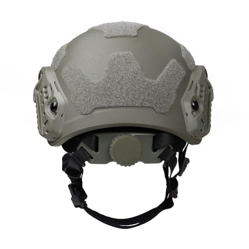 Emersongear Fast SF helmet headset compatibility image emphasizes comms access during operations.