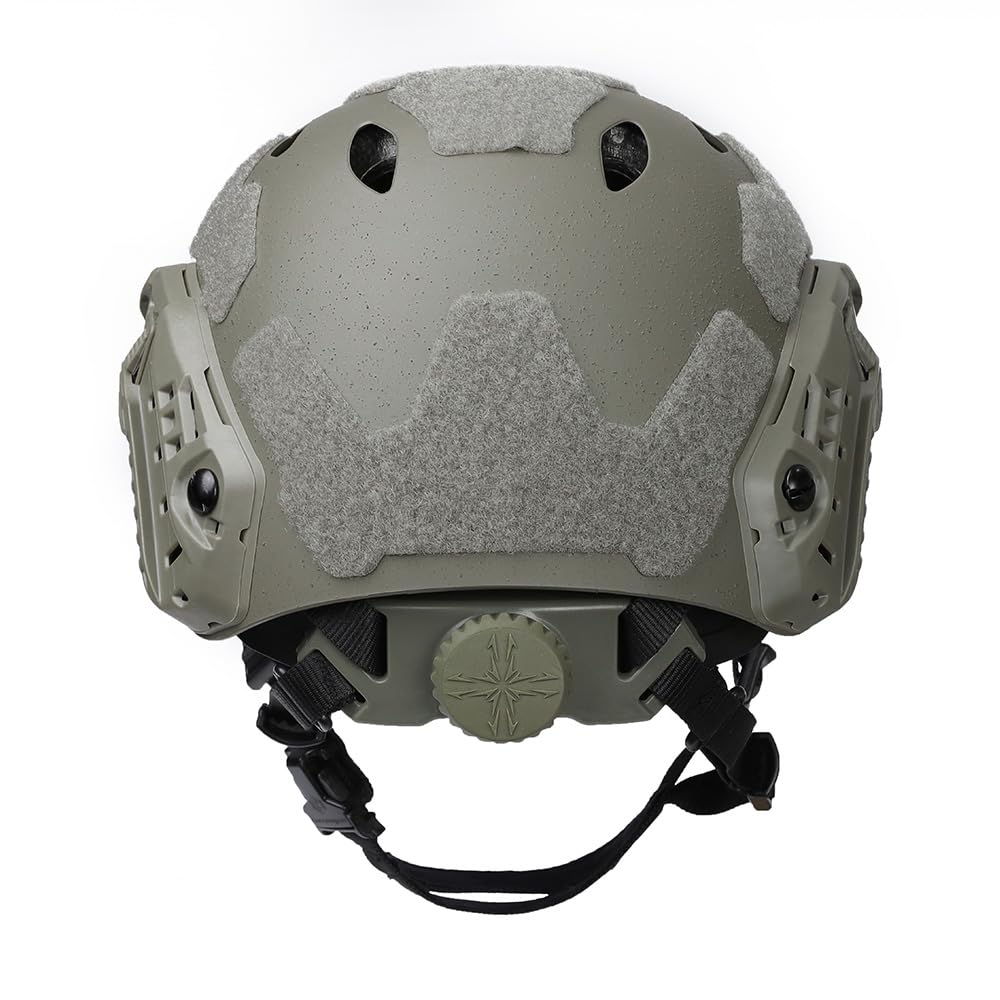 EmersonGear Fast SF helmet rear with quick-adjustment knob for secure fit