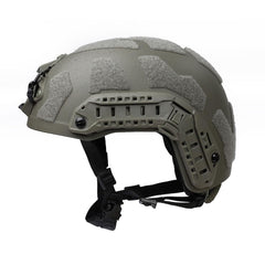 Emersongear Fast SF helmet side view shows balanced, adaptable fit for active use.