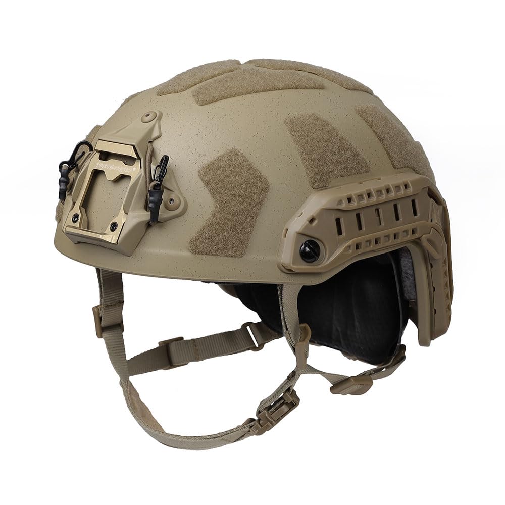 Emersongear Fast SF helmet front view highlighting lightweight protective matte shell