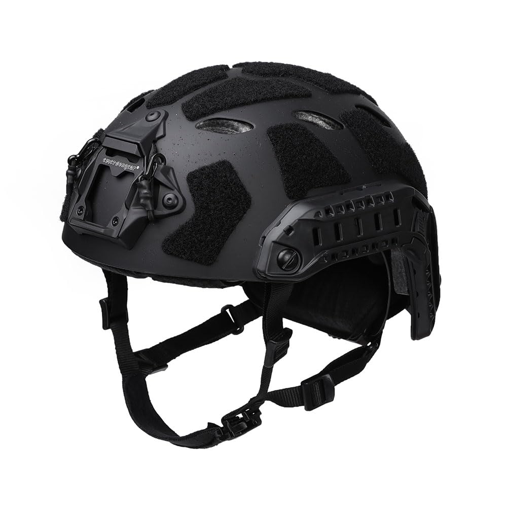 Emersongear Fast SF helmet front view shows lightweight design for extended wear.