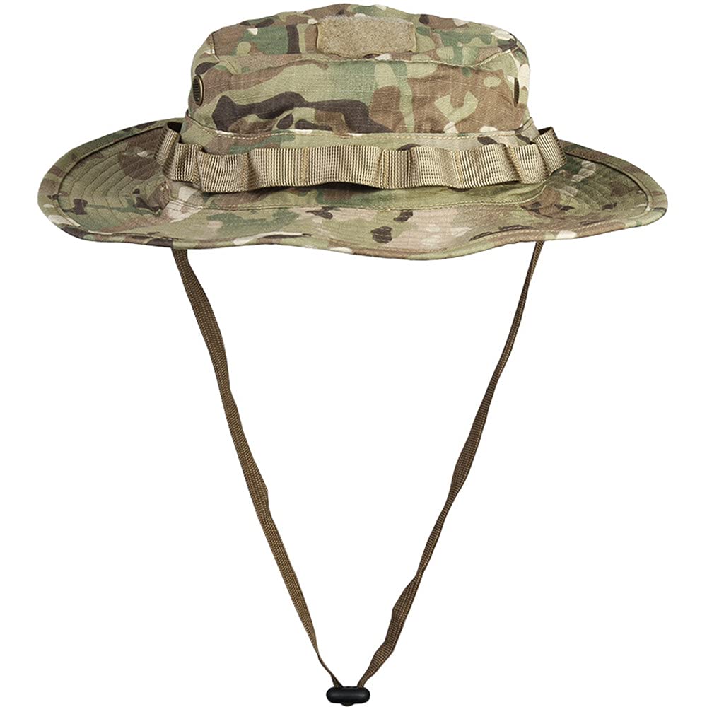 EMERSONGEAR tactical boonie hat in camo with sun protection for outdoor missions