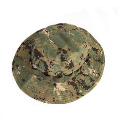 EMERSONGEAR tactical boonie hat in camouflage olive for outdoor concealment and sun protection.