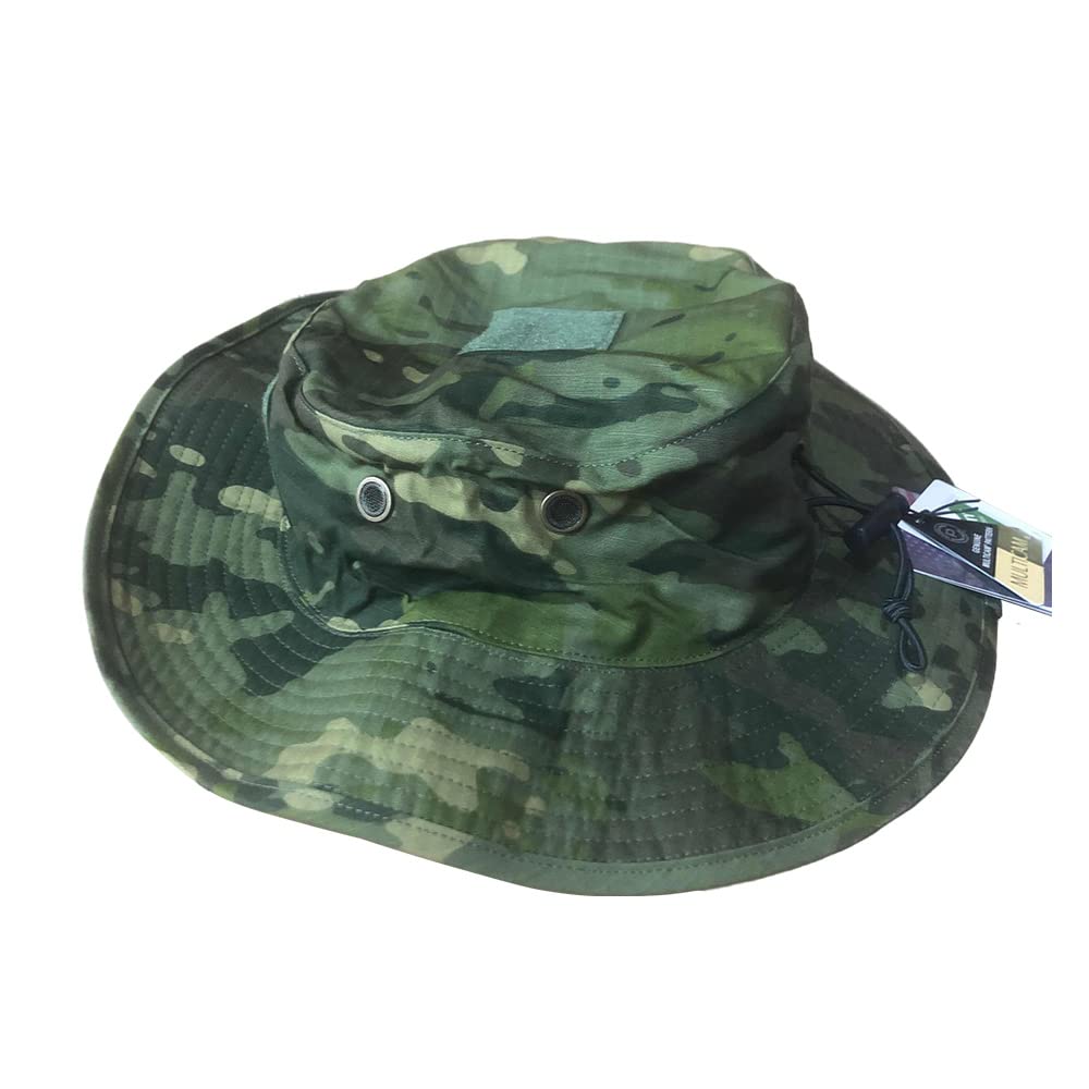 emersongear Tactical Boonie Hat for men in military camouflage – front view