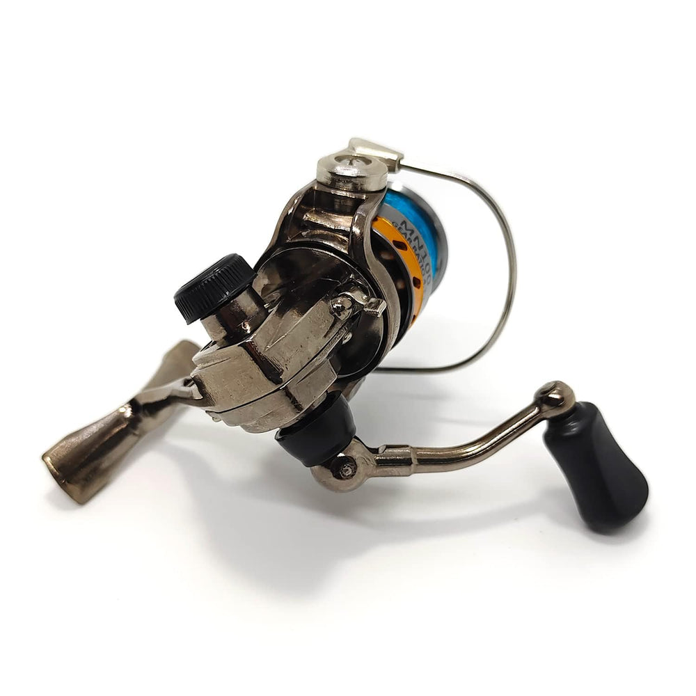 EMMRAGNO Mini 100 reel opened to show internal gearing