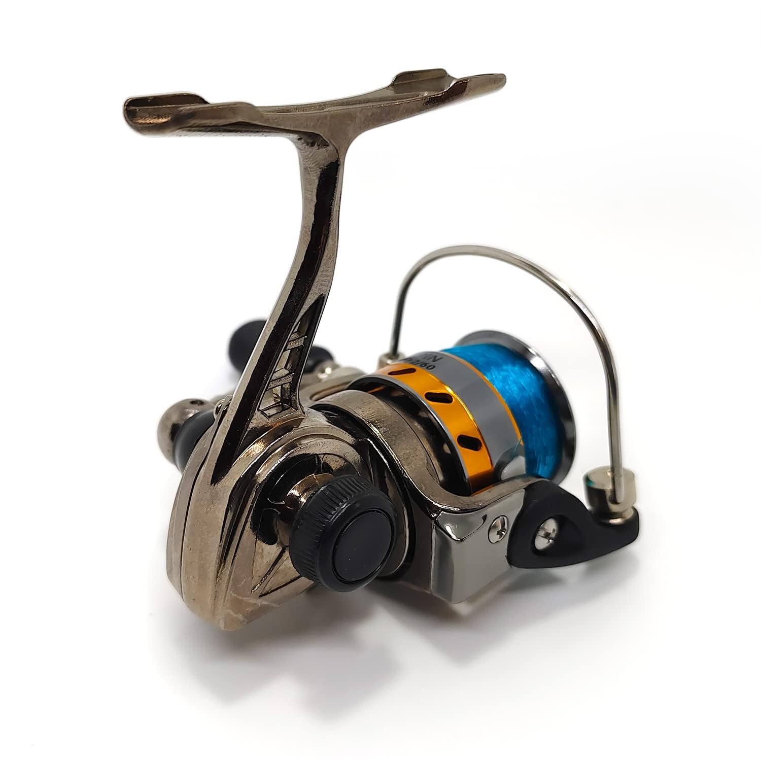 EMMRAGNO Mini 100 side view highlighting handle and bail