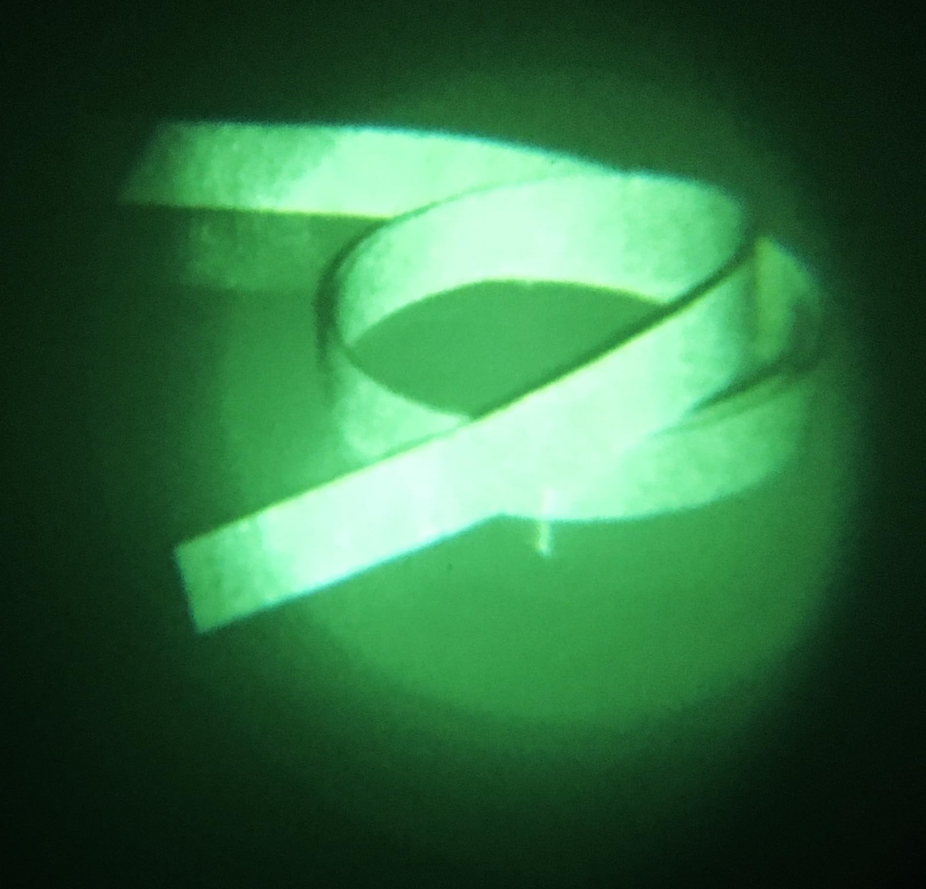 Empire Tactical USA tactical glint in use shows rugged adhesive performance.