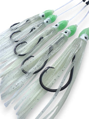 End Game Tilefish Rig closeup shows 8/0 circle hook and glow features