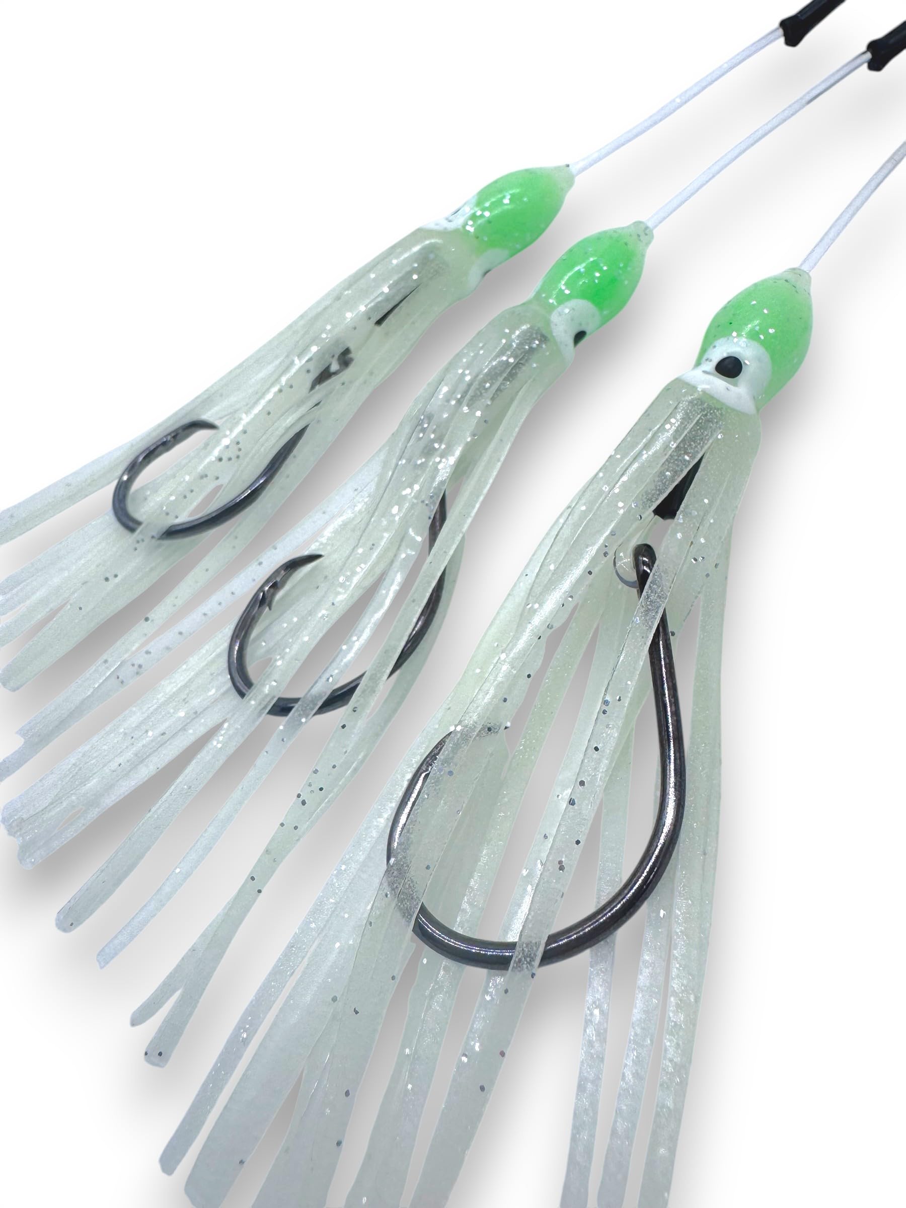 Green LED deep drop light blinking - first unit