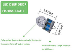 Enenfeifei LED light flashing underwater for night fishing visibility