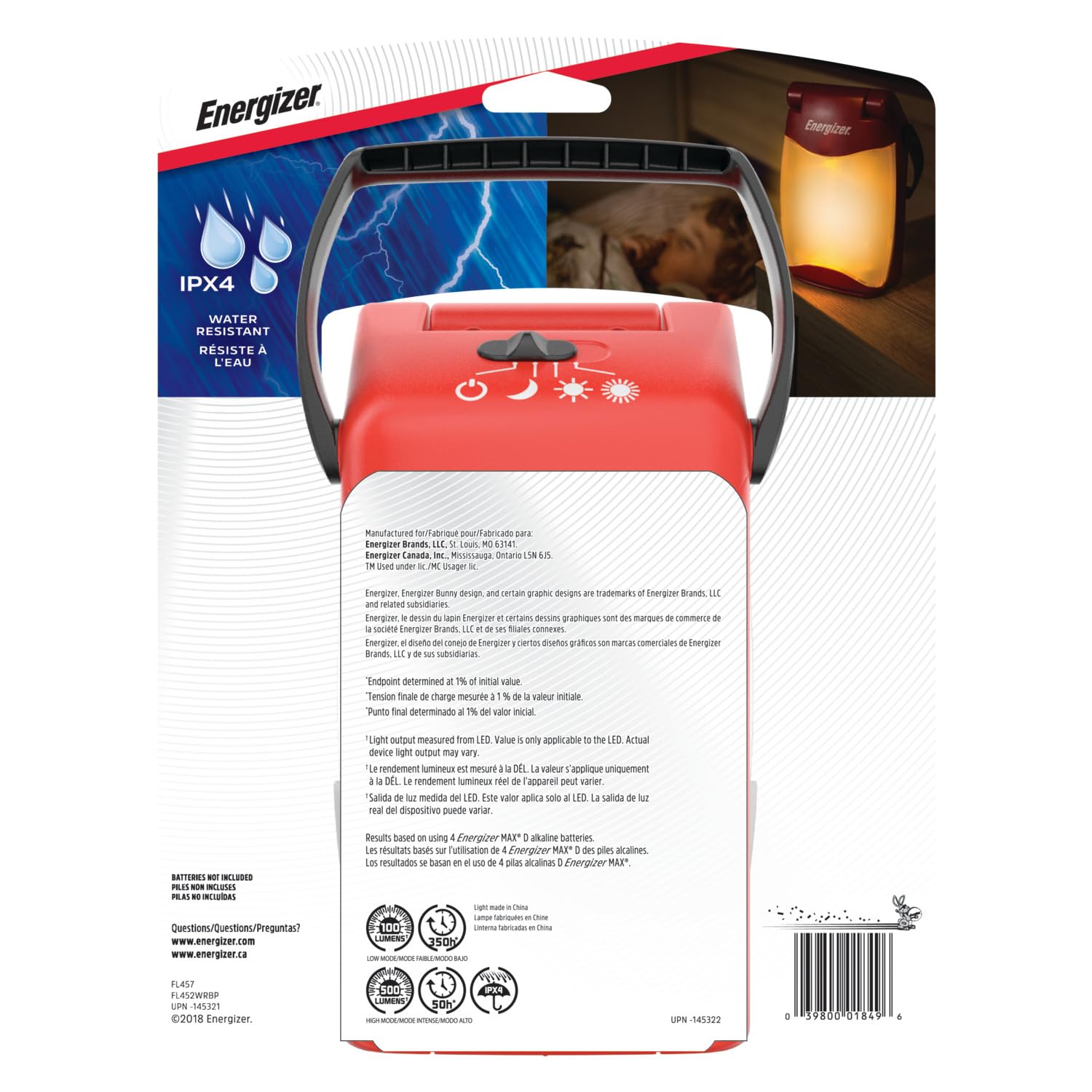 Energizer All-Weather Lantern delivers 360-degree light across camping and emergencies.