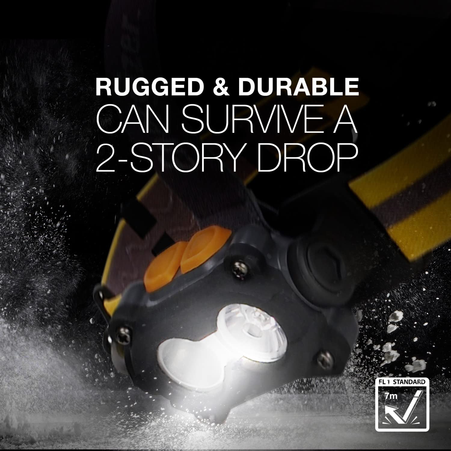 Energizer Hardcase Headlamp high-low modes for versatile task lighting