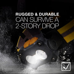 Energizer Hardcase Headlamp high-low modes for versatile task lighting