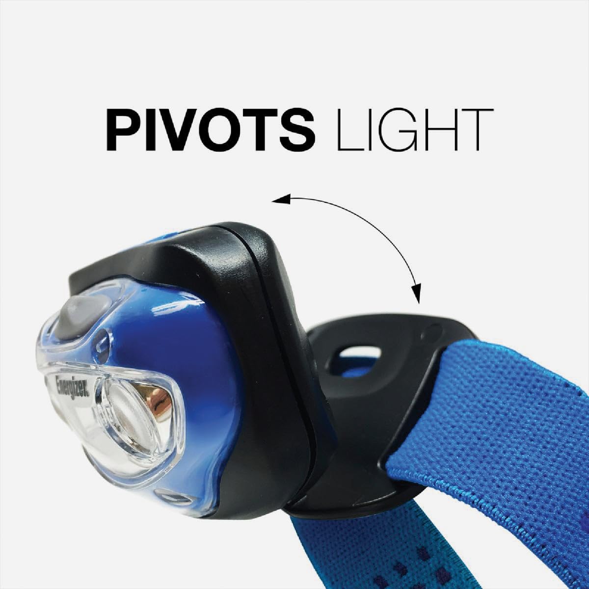 Batteries included with Energizer Vision Headlamp for immediate use.