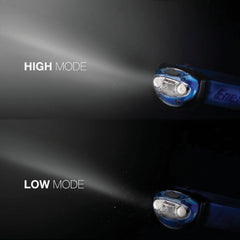Energizer Vision Headlamp beam distance up to 35 meters for clear night visibility.