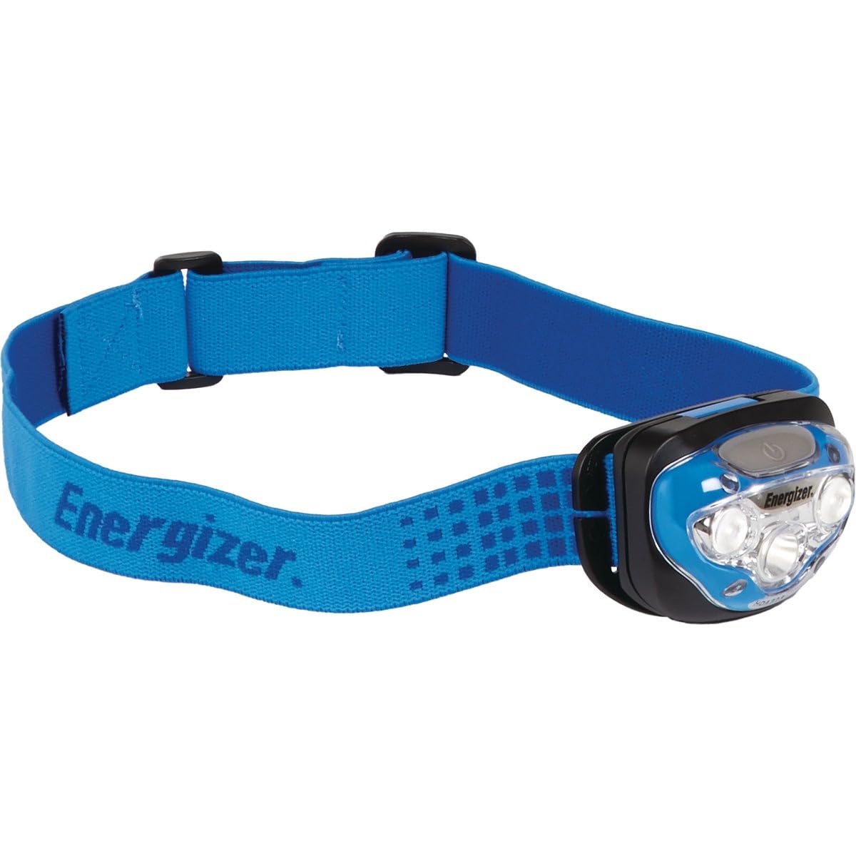 Durable Energizer Vision Headlamp shell resists drops for rugged outdoor use.