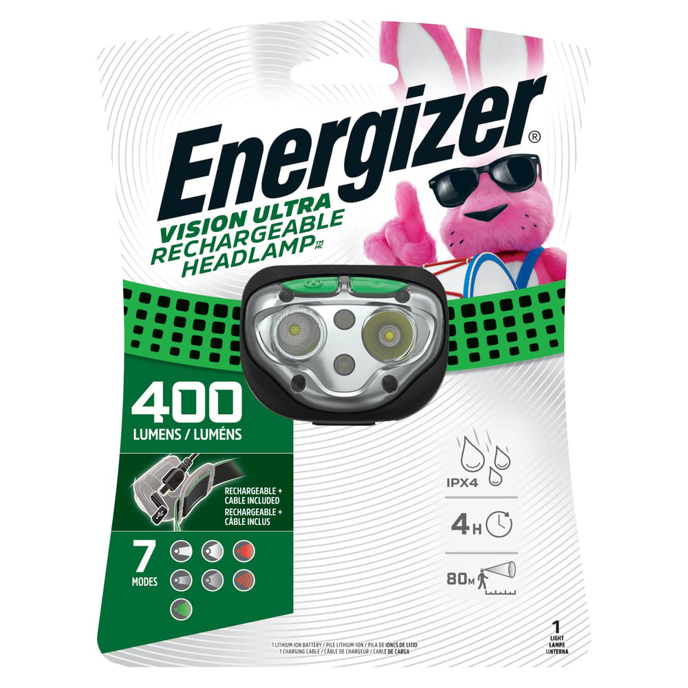 Energizer Vision headlamp hands-free light for hiking or running at dawn
