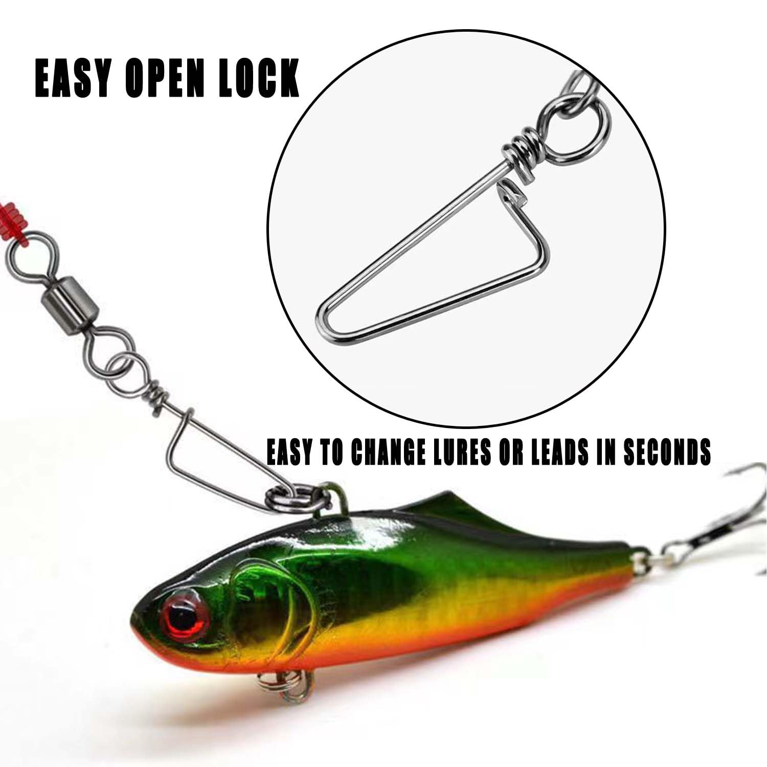 Suitable for saltwater and freshwater fishing applications