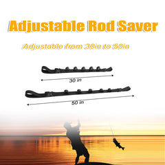 Durable nylon end pieces of Enerhike rod rack