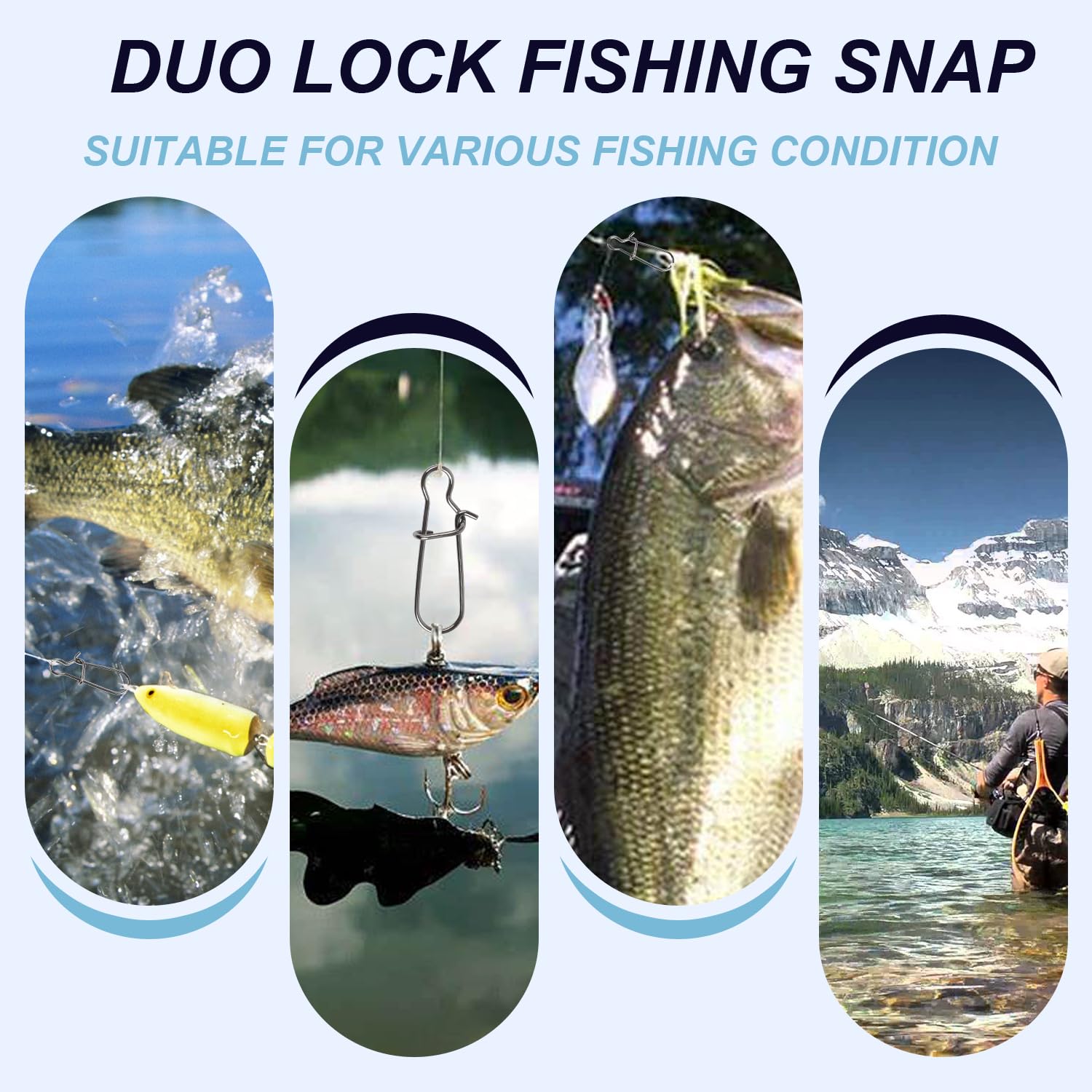 EnerHike 6# duo lock snap on line