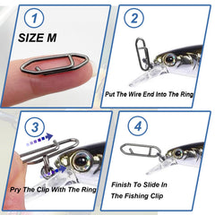 Size B L 20pcs clips included in packaging