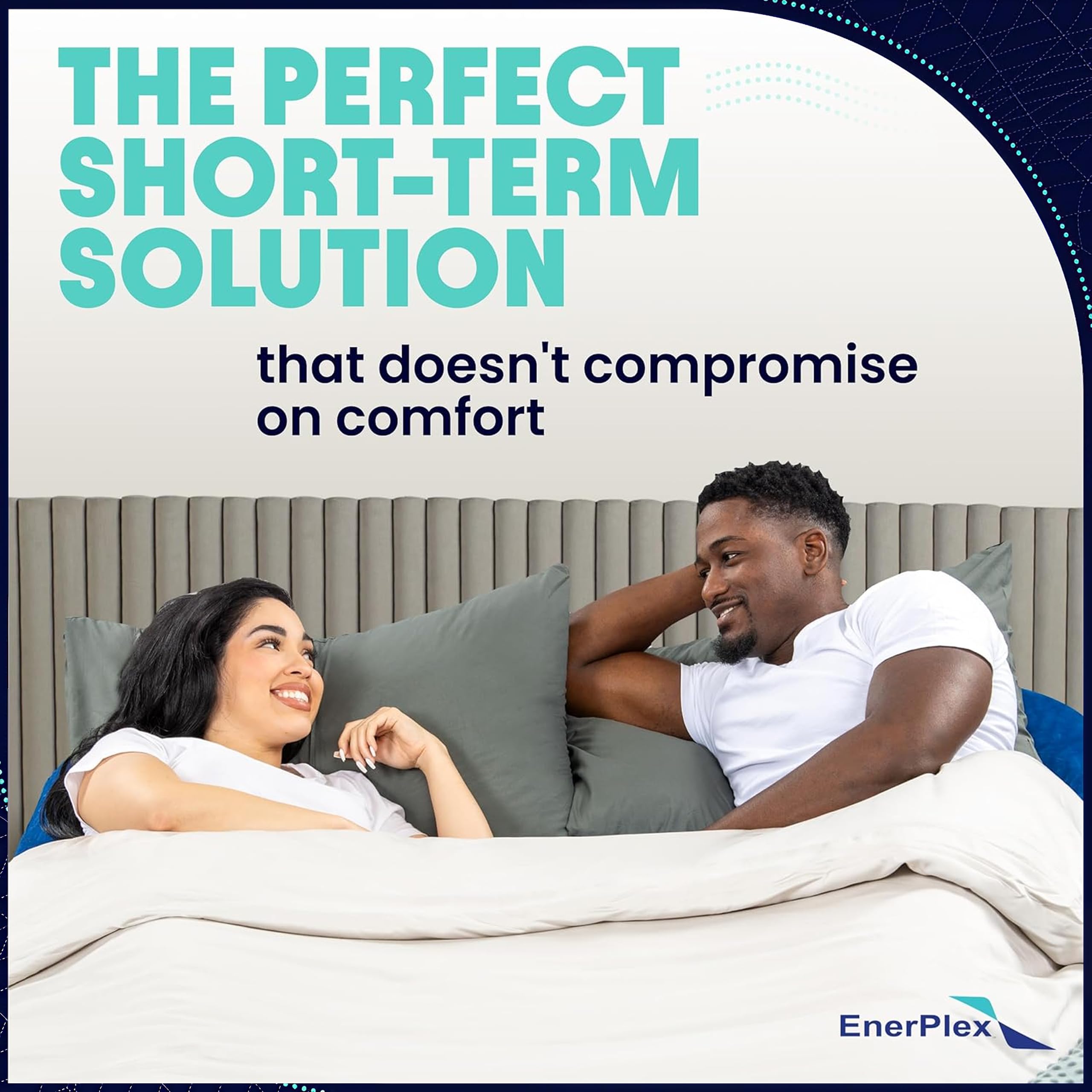 EnerPlex Twin Air Mattress home use in bedroom setting for overnight guests.