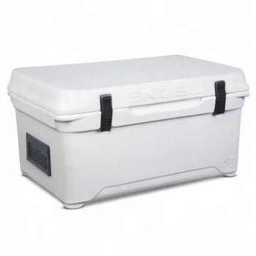 Engel 45 Cooler portable design enables easy transport and seating.