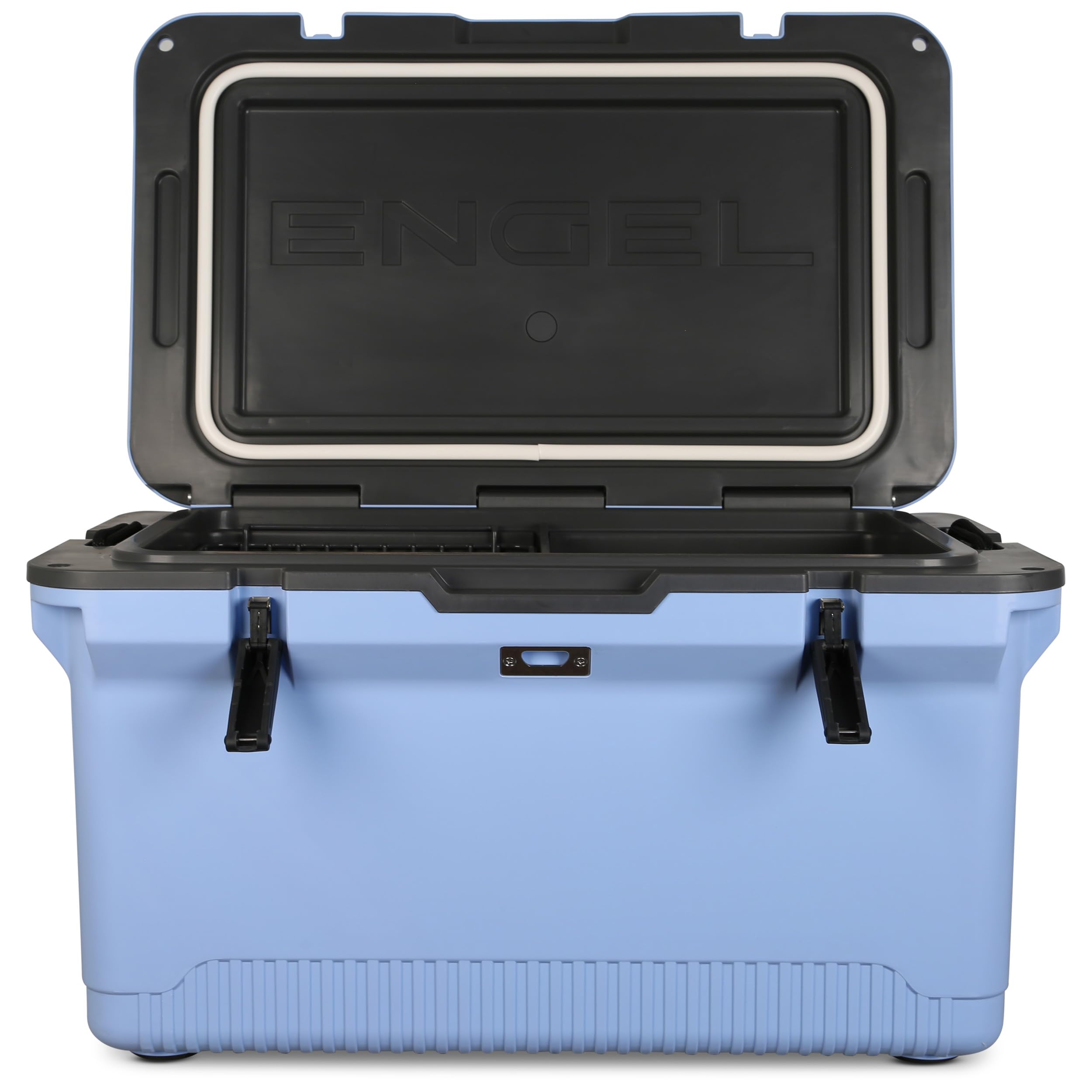 ENGEL 60 qt ultra-light cooler insulation foam preserves ice longer on adventures.