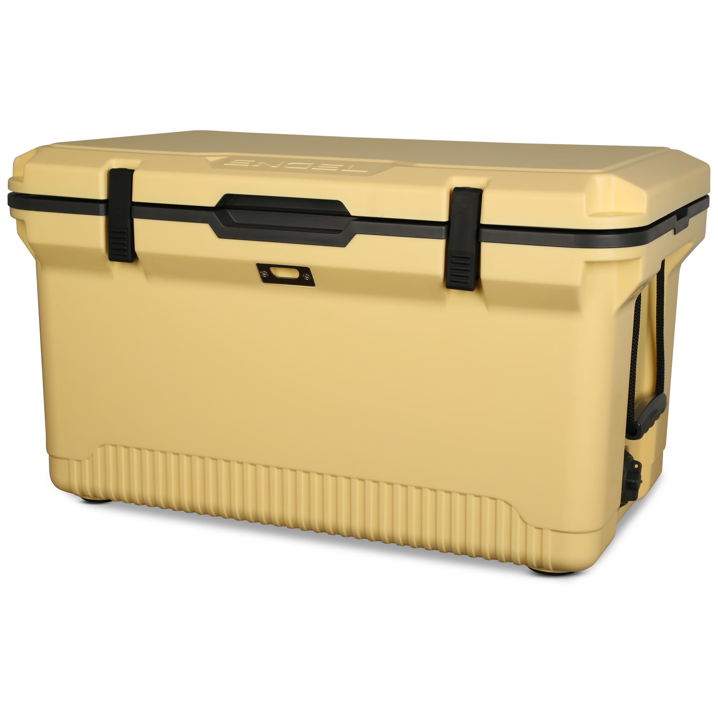 ENGEL 60qt ultra-light cooler lid-open showcases easy access for gatherings