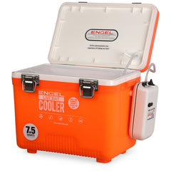 ENGEL 7.5qt live bait cooler keeps minnows lively on trips