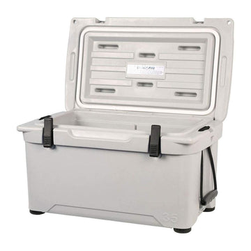 Versatile Engel ENG35 for fishing, camping, and backyard gatherings.