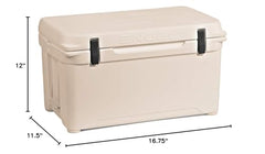 Engel ENG65 cooler camping scene, bear resistant build for safe wilderness outings
