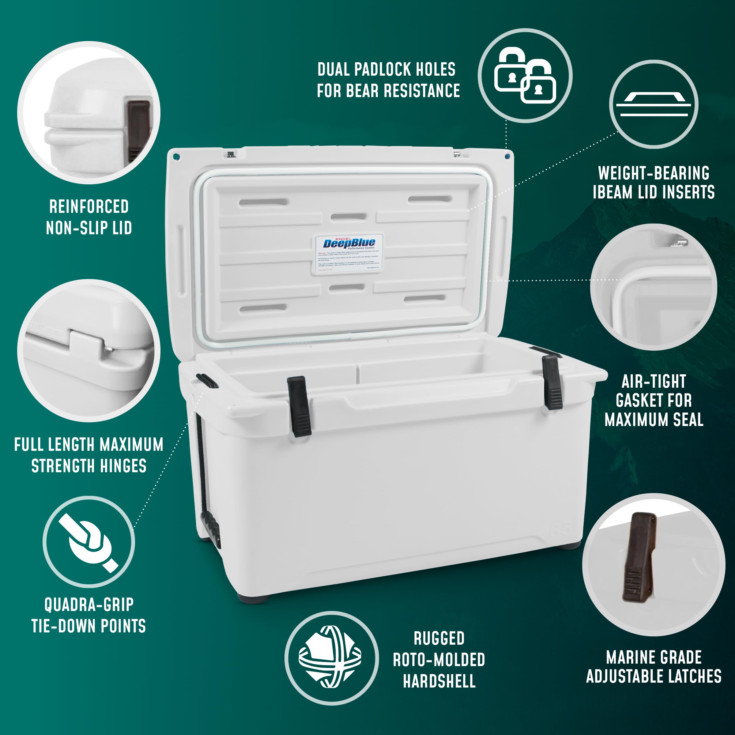 Engel ENG65 70-can capacity ideal for family fishing trips