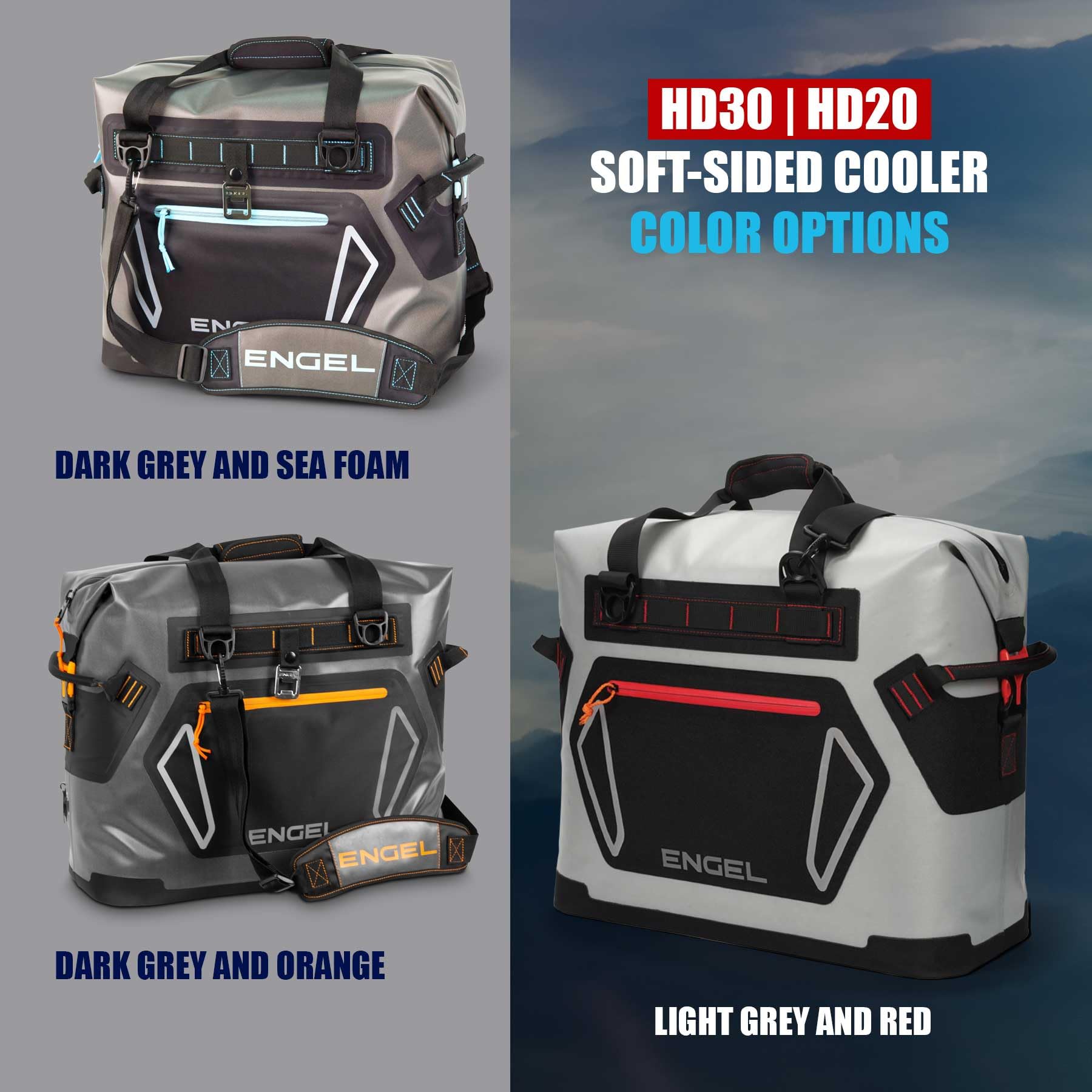 Engel HD20 keeps beverages cold and catches fresh on fishing trips.
