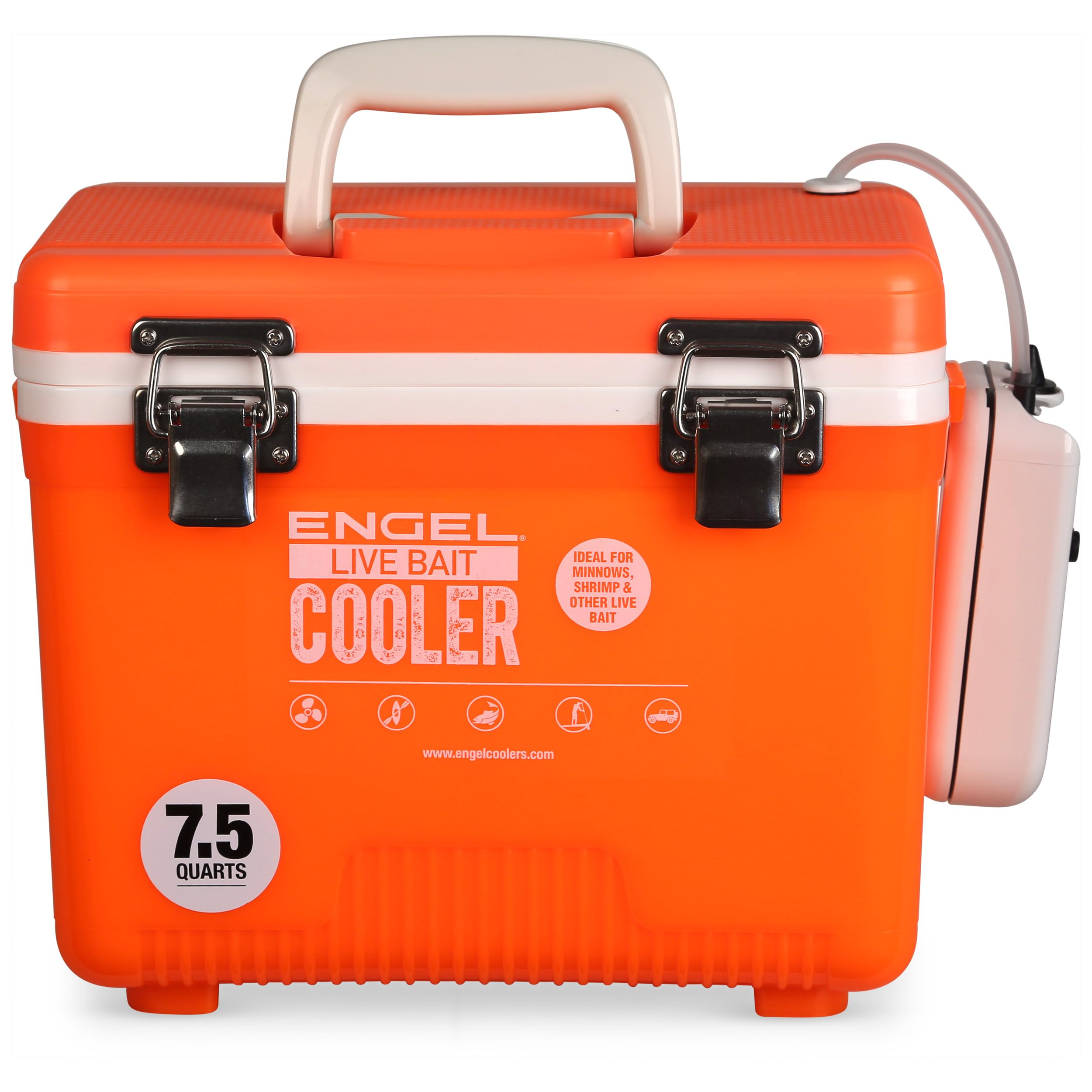 ENGEL removable easy-pull net for fast bait access