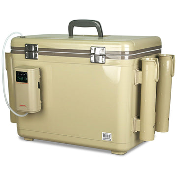 Removable pull net assists handling live bait in the bucket