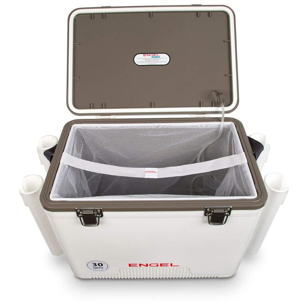 Engel four rod holders for organized tackle on trips