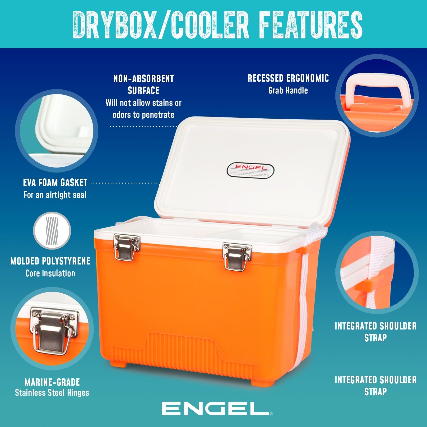 ENGEL UC19-easy-clean-dishwash: quick wipe-down keeps it looking like new.