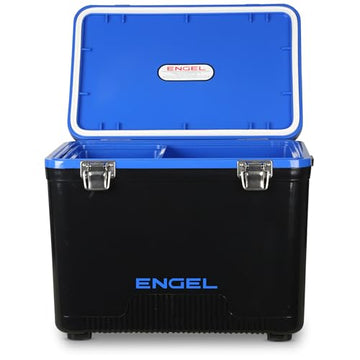 Engel UC19 rugged hard-shell stands up to rugged outdoor use.