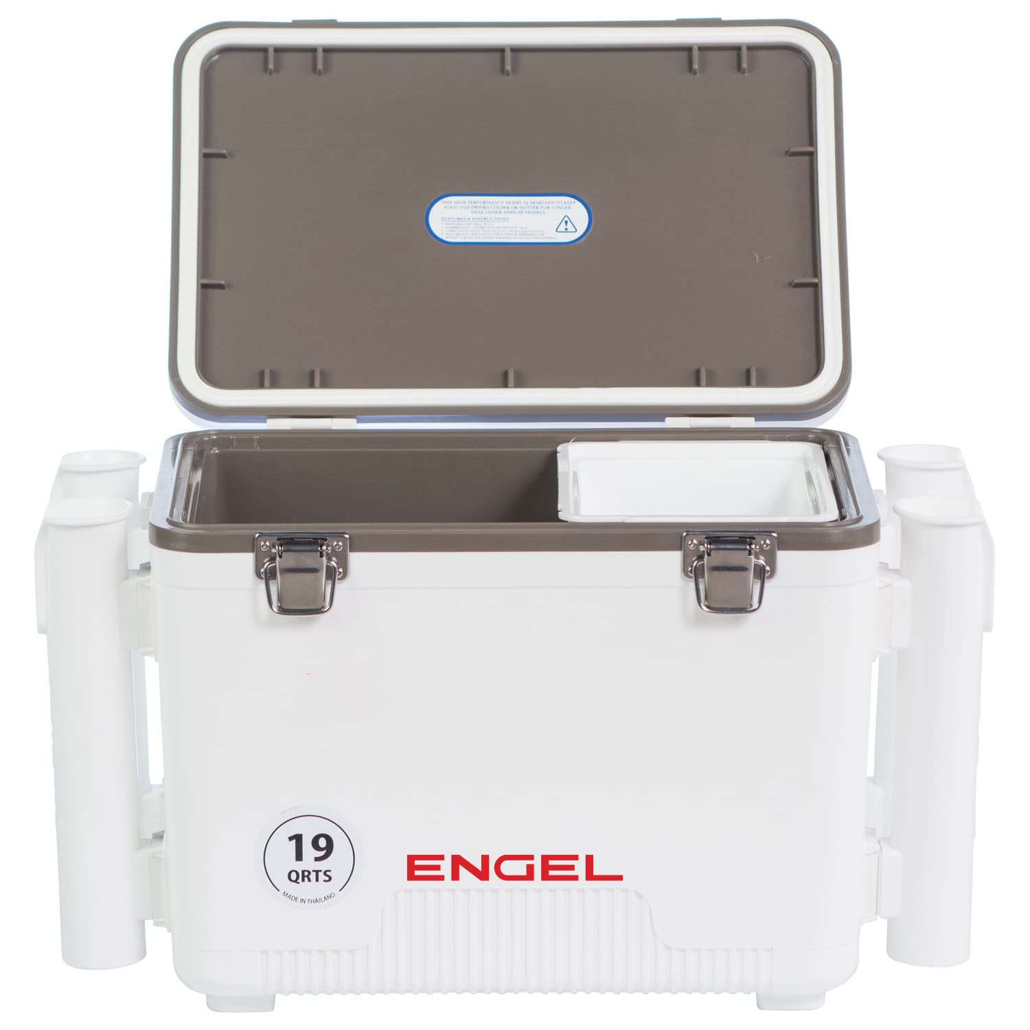 ENGEL UC19 drybox side view highlighting rugged exterior built to last.