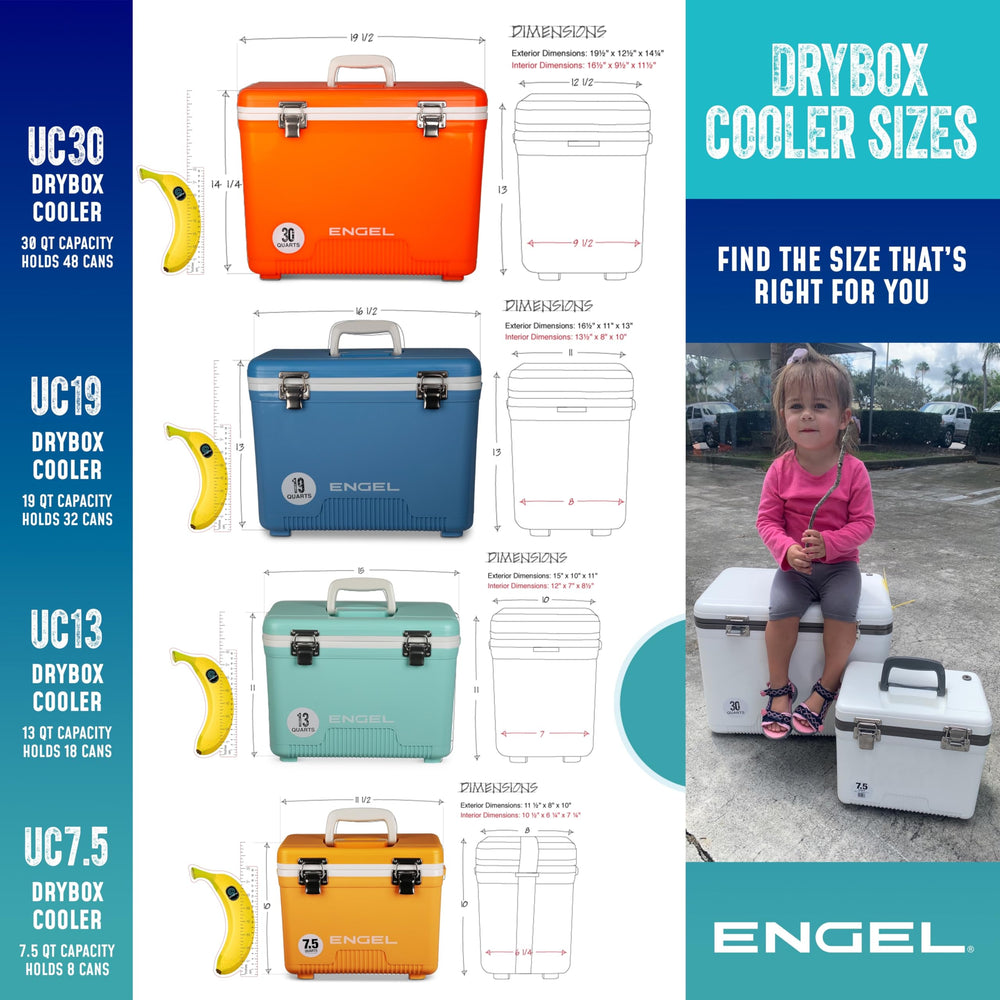 Engel UC30 hard-shell durable exterior enduring harsh outdoor use.