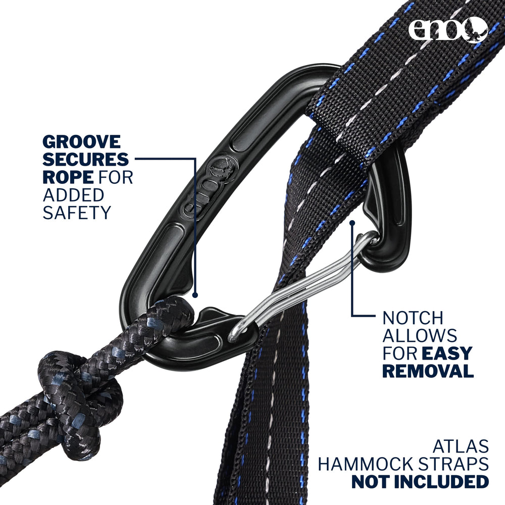 ENO DoubleNest full-length 9.5-foot design for two-person comfort
